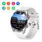 Bluetooth Smart Watch Sleep ECG Monitoring Sport Tracker-with 1 Steel Strap and 1 TPU Strap