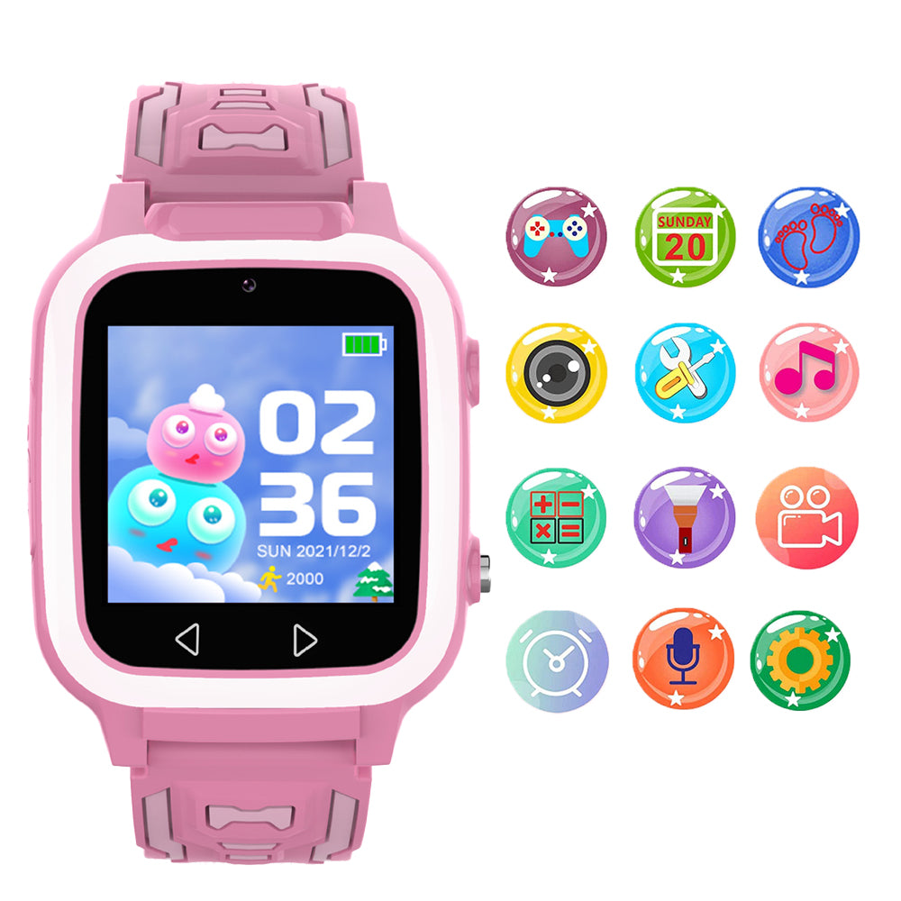 2G Kids Smart Watch with 25 Games HD Camera Smart Watch Kid Cell Watch