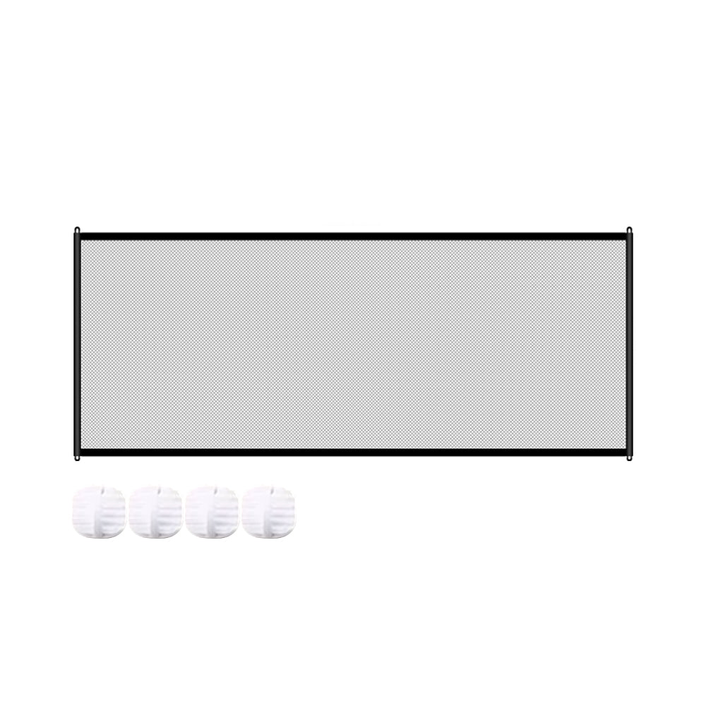 110x72CM/180x72CM Portable Non-drill Magic Mesh Pet Gate