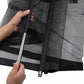 110x72CM/180x72CM Portable Non-drill Magic Mesh Pet Gate