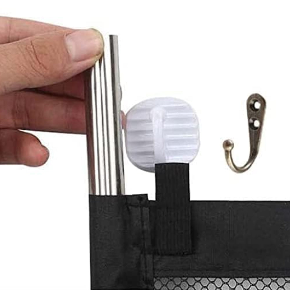 110x72CM/180x72CM Portable Non-drill Magic Mesh Pet Gate