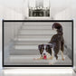 110x72CM/180x72CM Portable Non-drill Magic Mesh Pet Gate