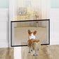 110x72CM/180x72CM Portable Non-drill Magic Mesh Pet Gate