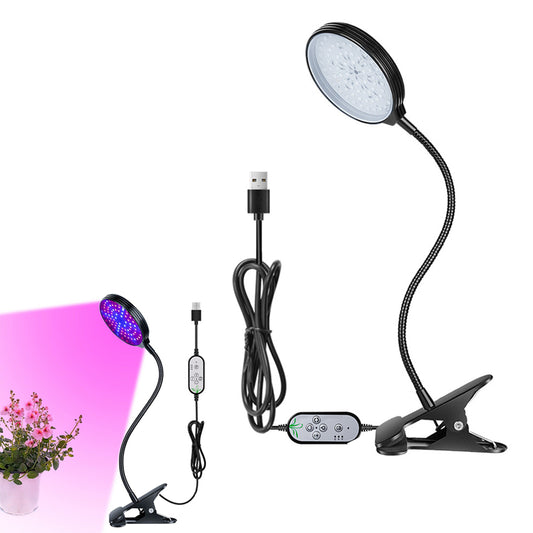 USB LED Grow Light Dimming Indoor Plant Flower Veg Hydroponic Growing Lamp