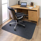 Anti-Slip Floor Protector Office Chair Mat-Dark Grey