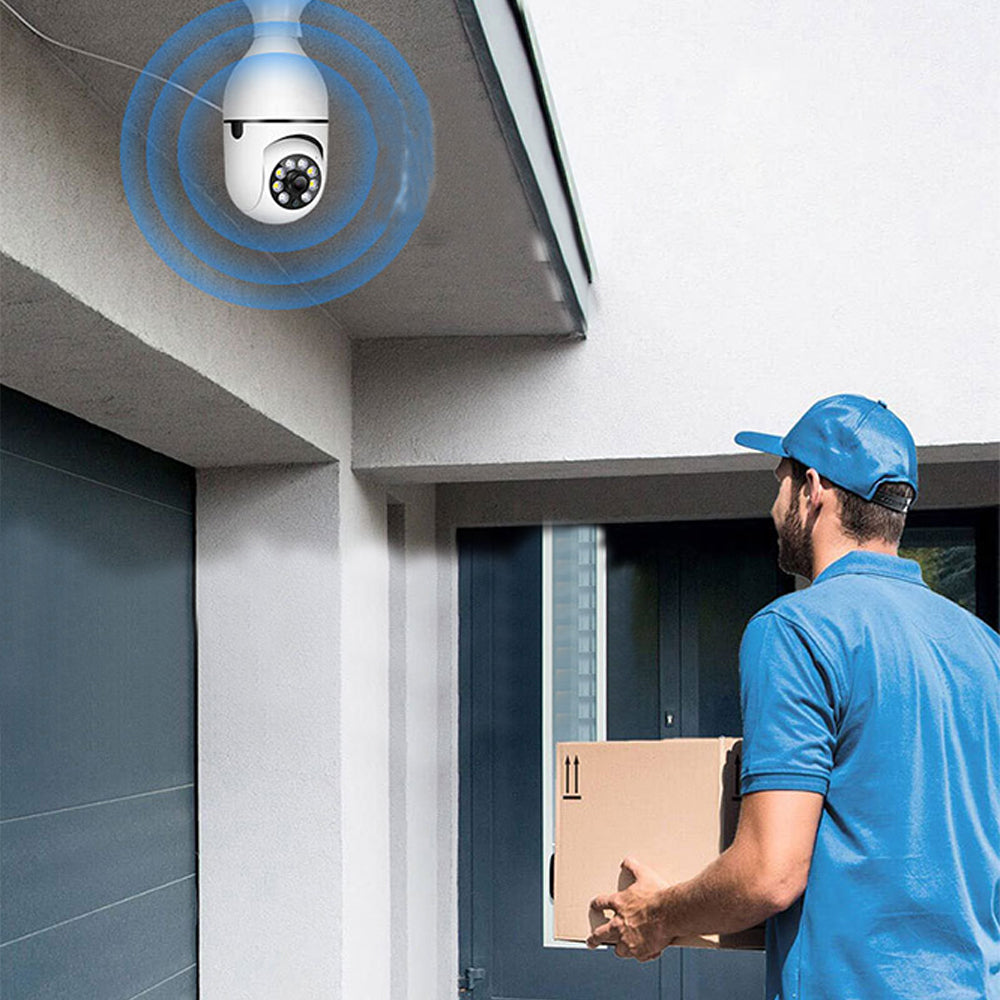 HD WiFi IP Security Lamp Camera Bulb Light Camera