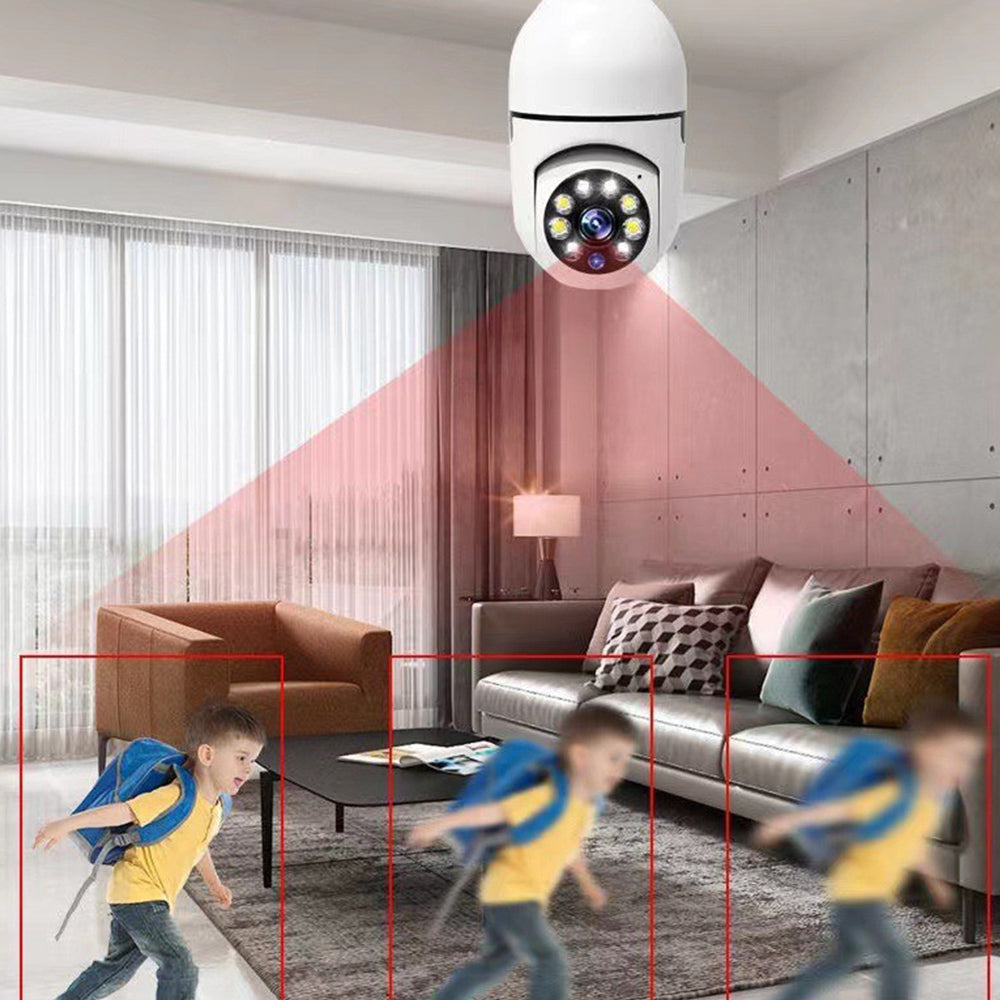 HD WiFi IP Security Lamp Camera Bulb Light Camera