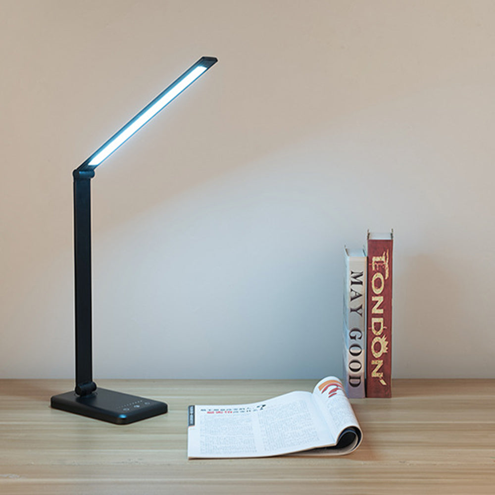 Touch Control Dimmable LED Desk Lamp with Wireless Phone Charger
