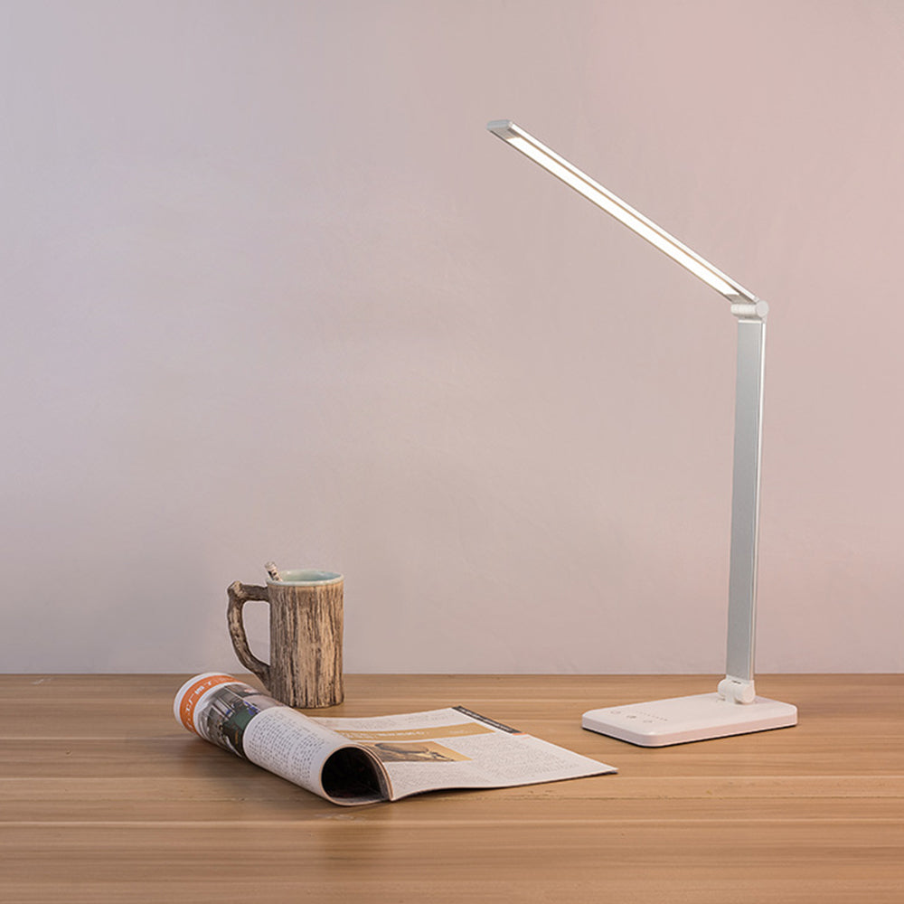 Touch Control Dimmable LED Desk Lamp with Wireless Phone Charger