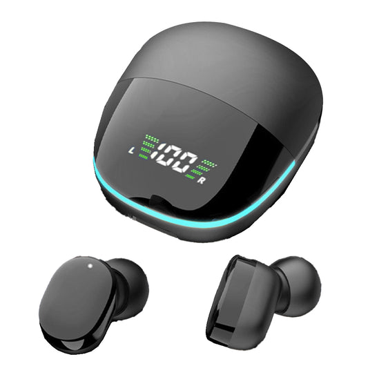 Wireless Bluetooth 5.0 Headphones In-Ear Earphones with Digital Display