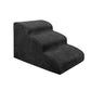 Non-Slip 3 Steps Dog Stairs Ramps Pet Steps Sofa Bed Ladder