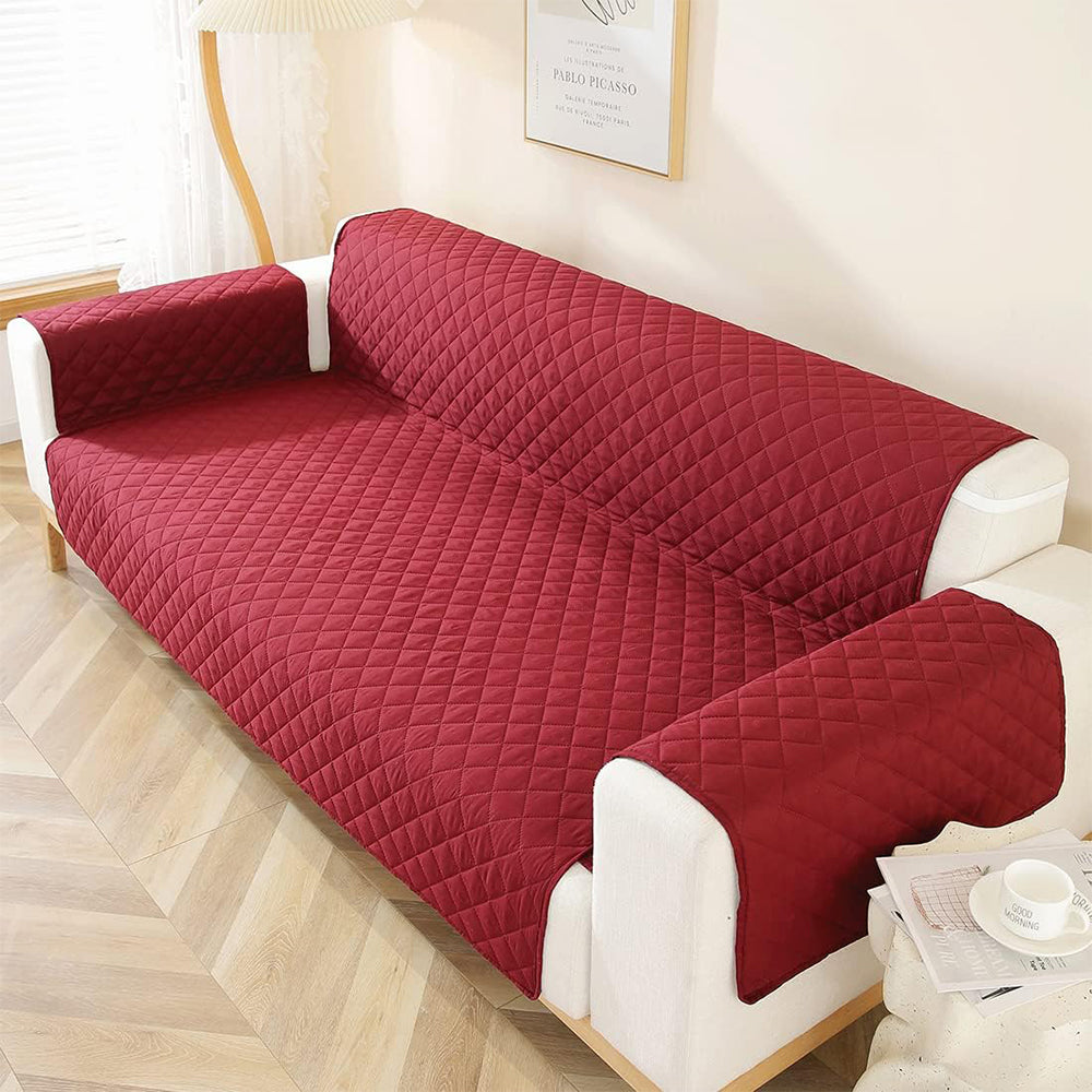 Reversible Water Resistance Sofa Cover Furniture Protector Washable Couch Cover