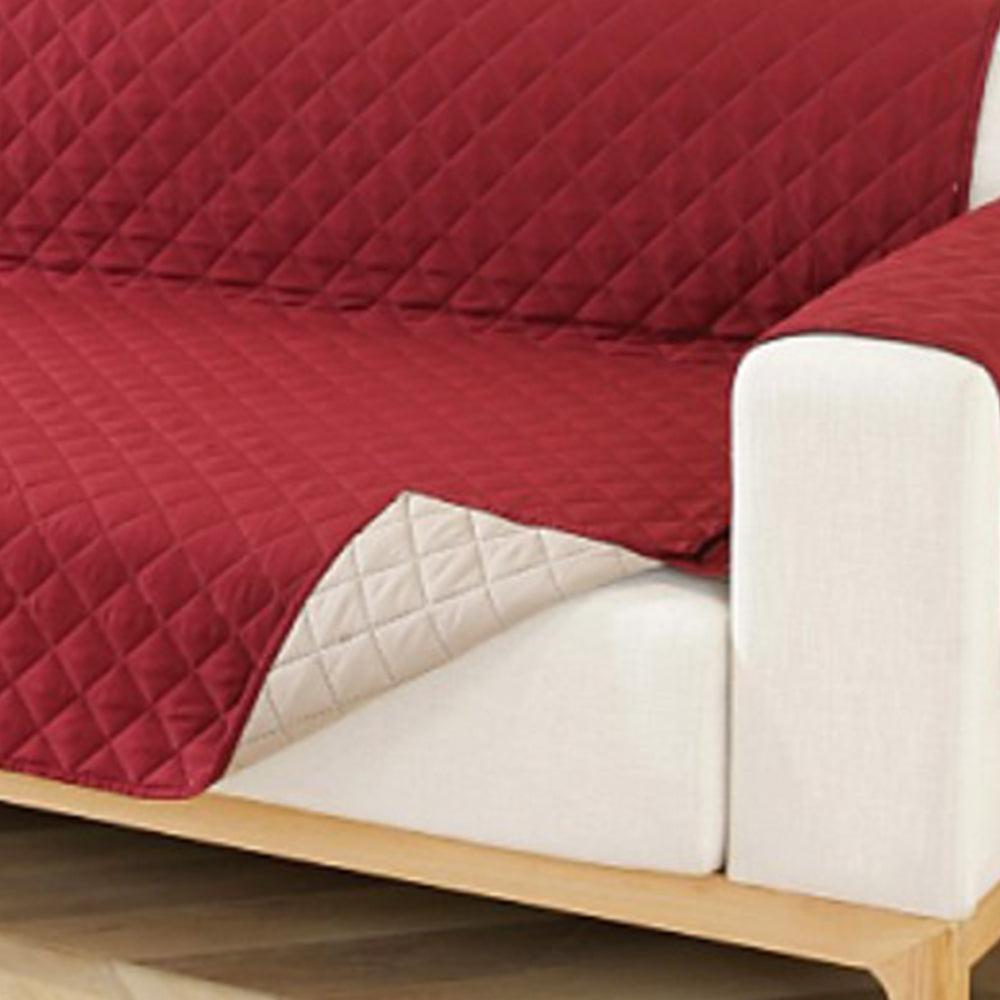 Reversible Water Resistance Sofa Cover Furniture Protector Washable Couch Cover