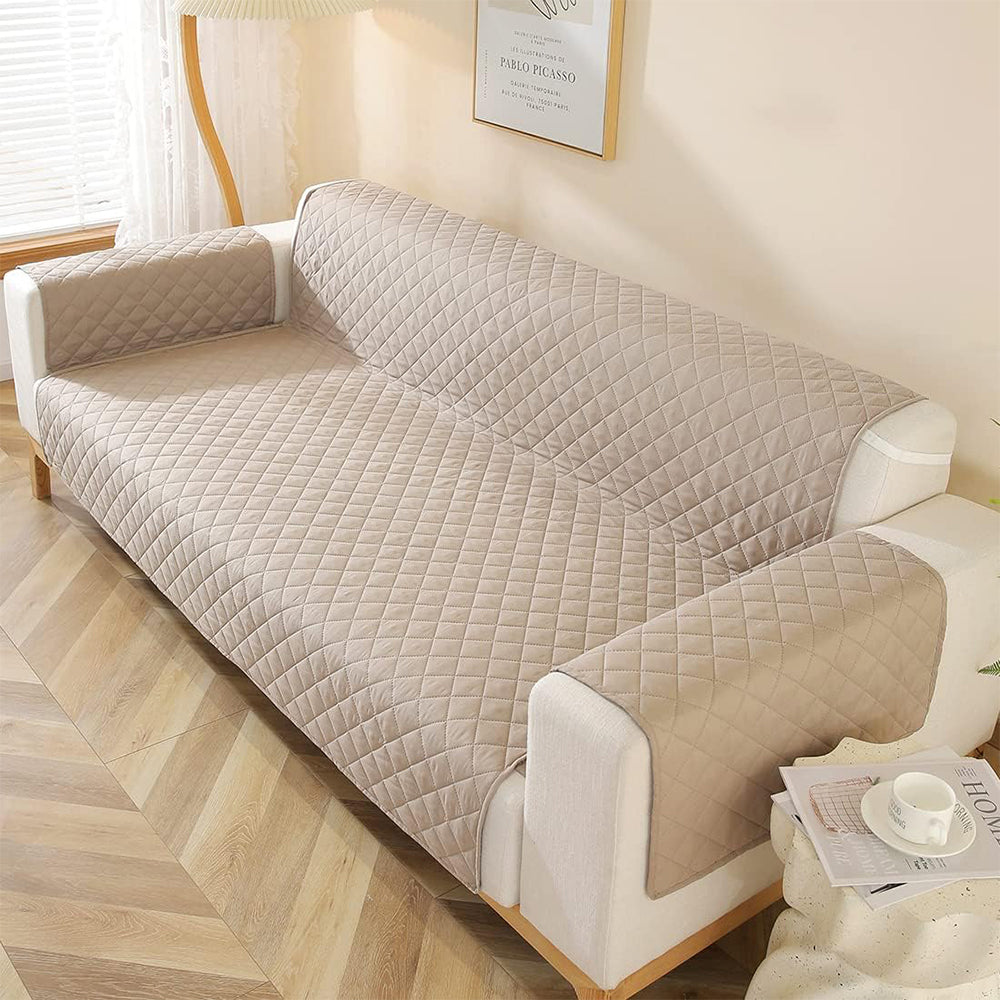 Reversible Water Resistance Sofa Cover Furniture Protector Washable Couch Cover