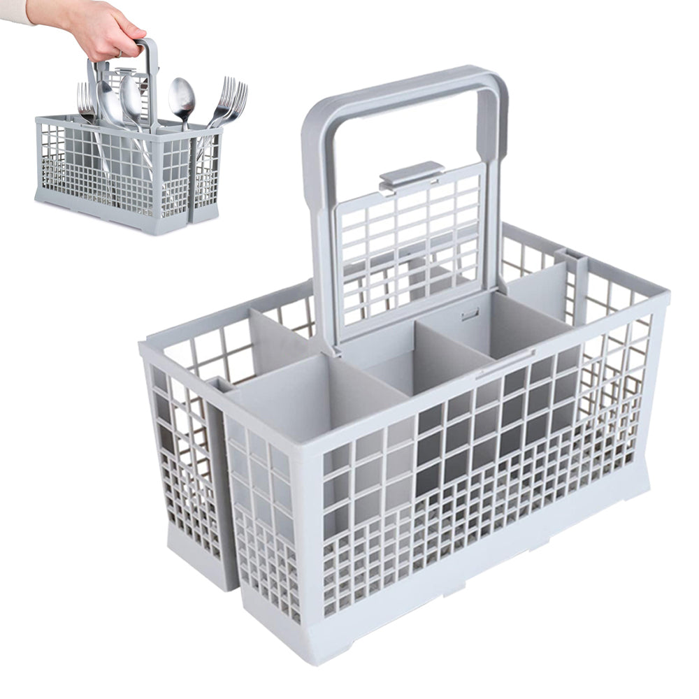 Universal Dishwasher Cutlery Storage Basket with Handle