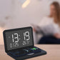 Electric Wireless Charger Digital Thermometer Alarm Clock