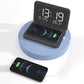 Electric Wireless Charger Digital Thermometer Alarm Clock