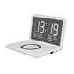 Electric Wireless Charger Digital Thermometer Alarm Clock