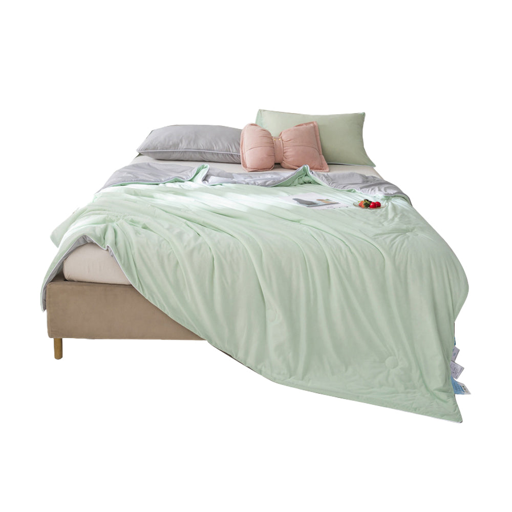 Reversible Lightweight Cool Blanket Cool Quilt for Summer