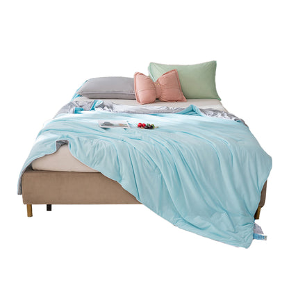 Reversible Lightweight Cool Blanket Cool Quilt for Summer