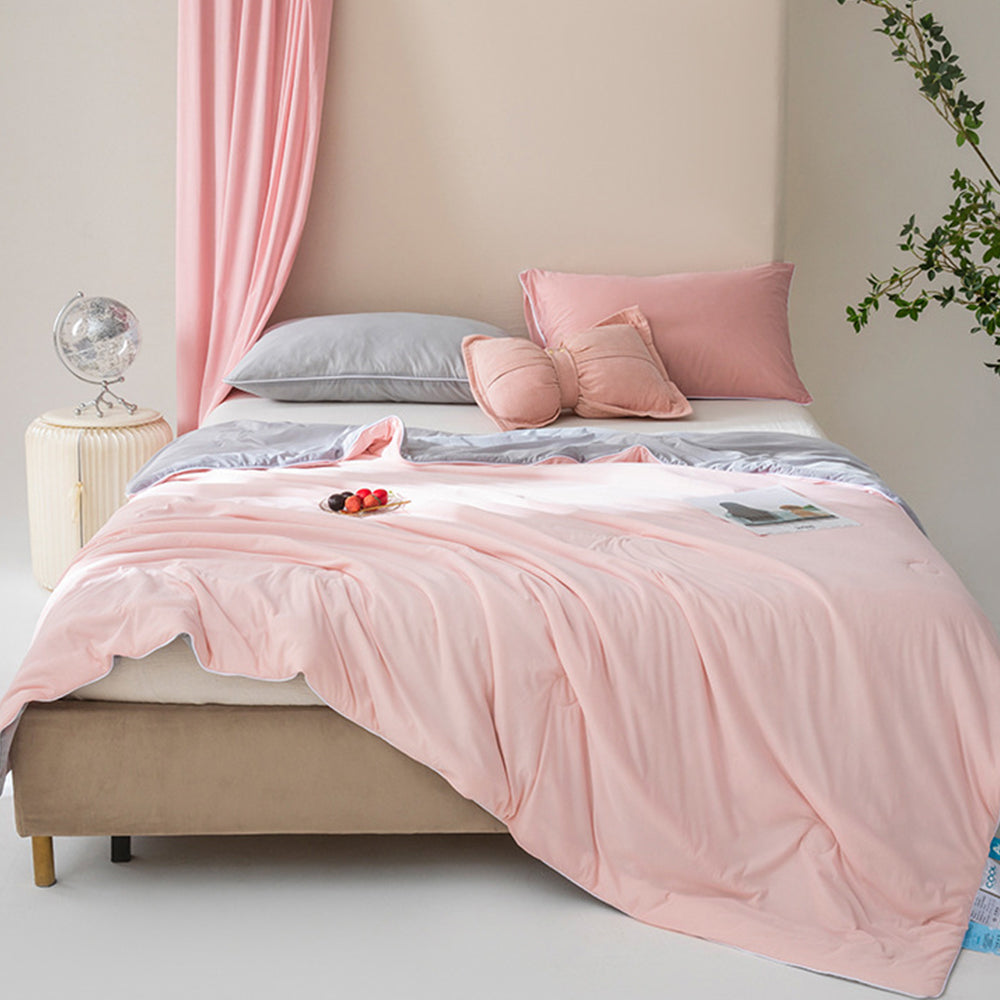 Reversible Lightweight Cool Blanket Cool Quilt for Summer