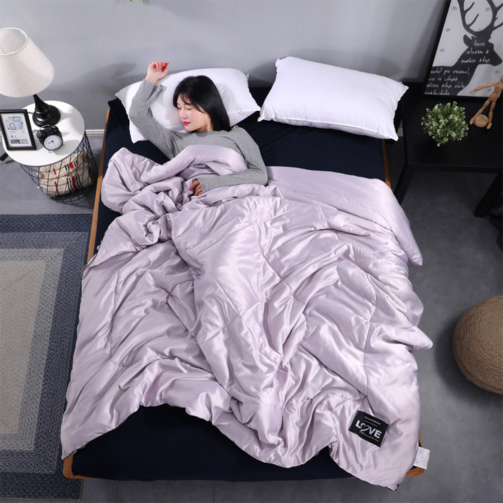 100% Polyester Summer Cool Air Condition Quilt Washable Quilt