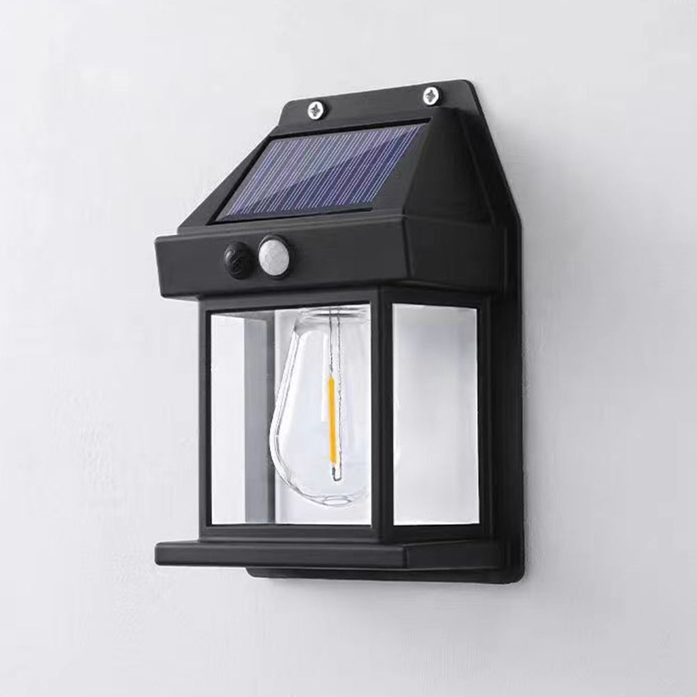 Solar Wall Lights with 3 Modes Outdoor for Backyard