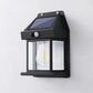 2Pcs Solar Wall Lights with 3 Modes Outdoor for Backyard
