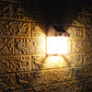 2Pcs Solar Wall Lights with 3 Modes Outdoor for Backyard