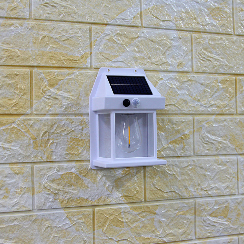 2Pcs Solar Wall Lights with 3 Modes Outdoor for Backyard