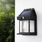 2Pcs Solar Wall Lights with 3 Modes Outdoor for Backyard