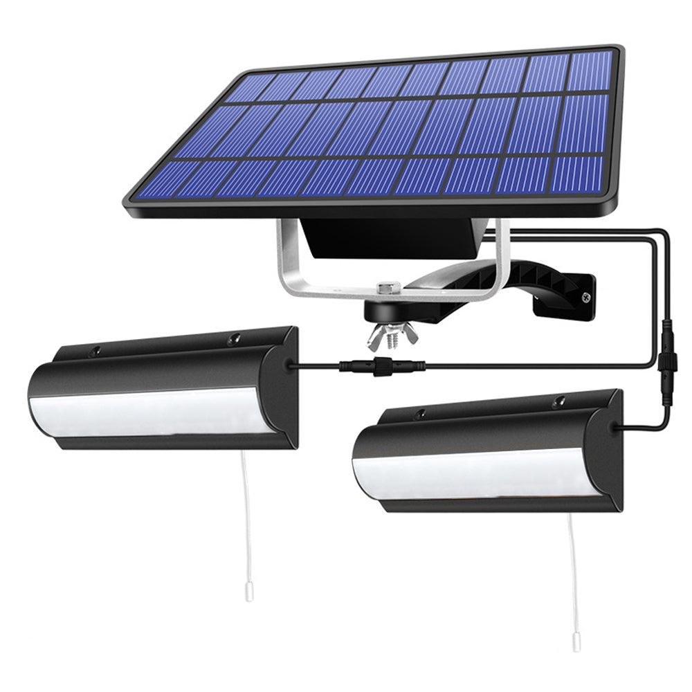 Solar Powered Corridor Wall Lights with Drawstring Wall Mount Lighting