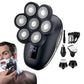 5 in 1 7D Blade Detachable Electric Head Shaver for Men