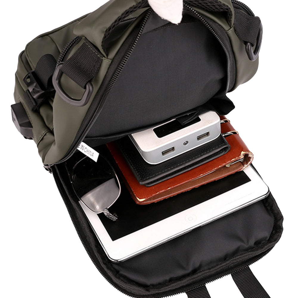 Men's Anti-theft Sling Cross-body Backpack