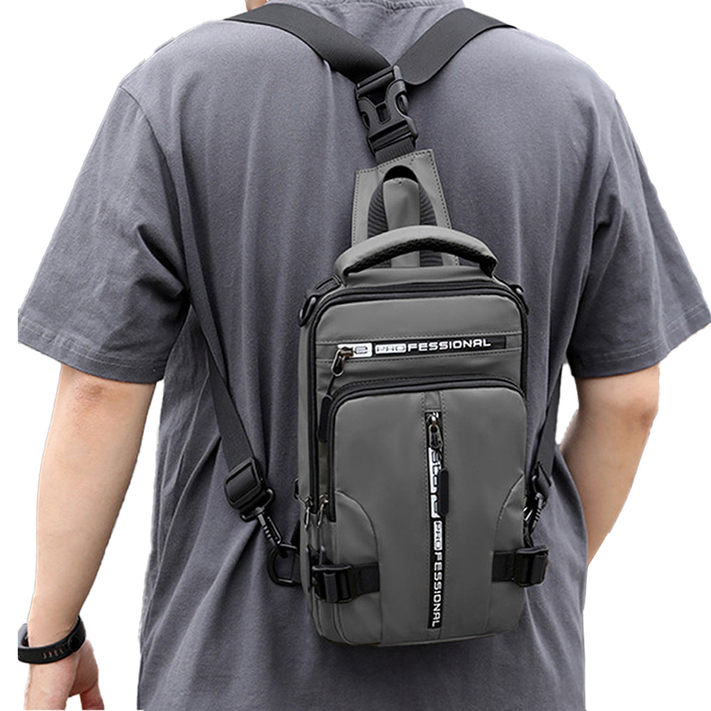 Men's Anti-theft Sling Cross-body Backpack