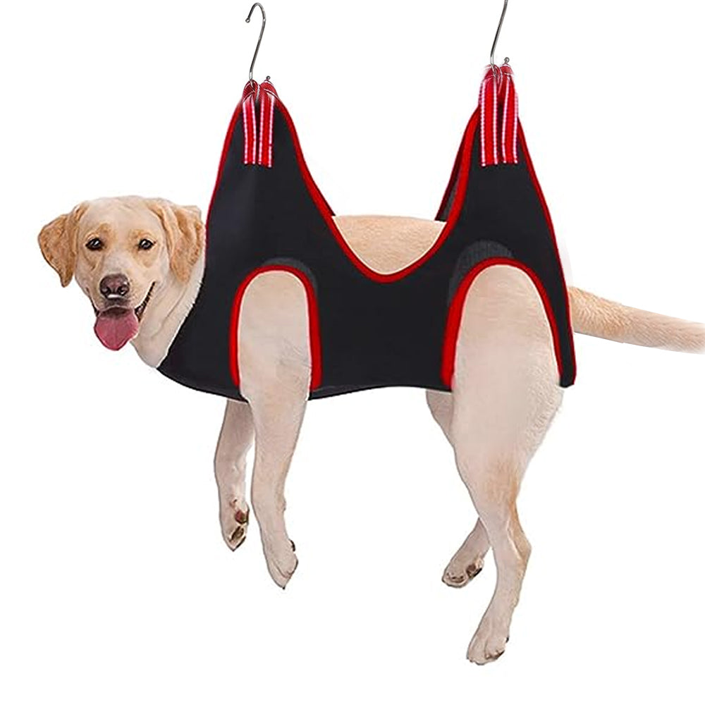 Pet Grooming Hanging Hammock Harness Set Portable Breathable Groom