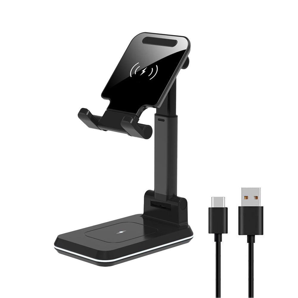 USB Plug Qi Wireless Charging Phone Holder
