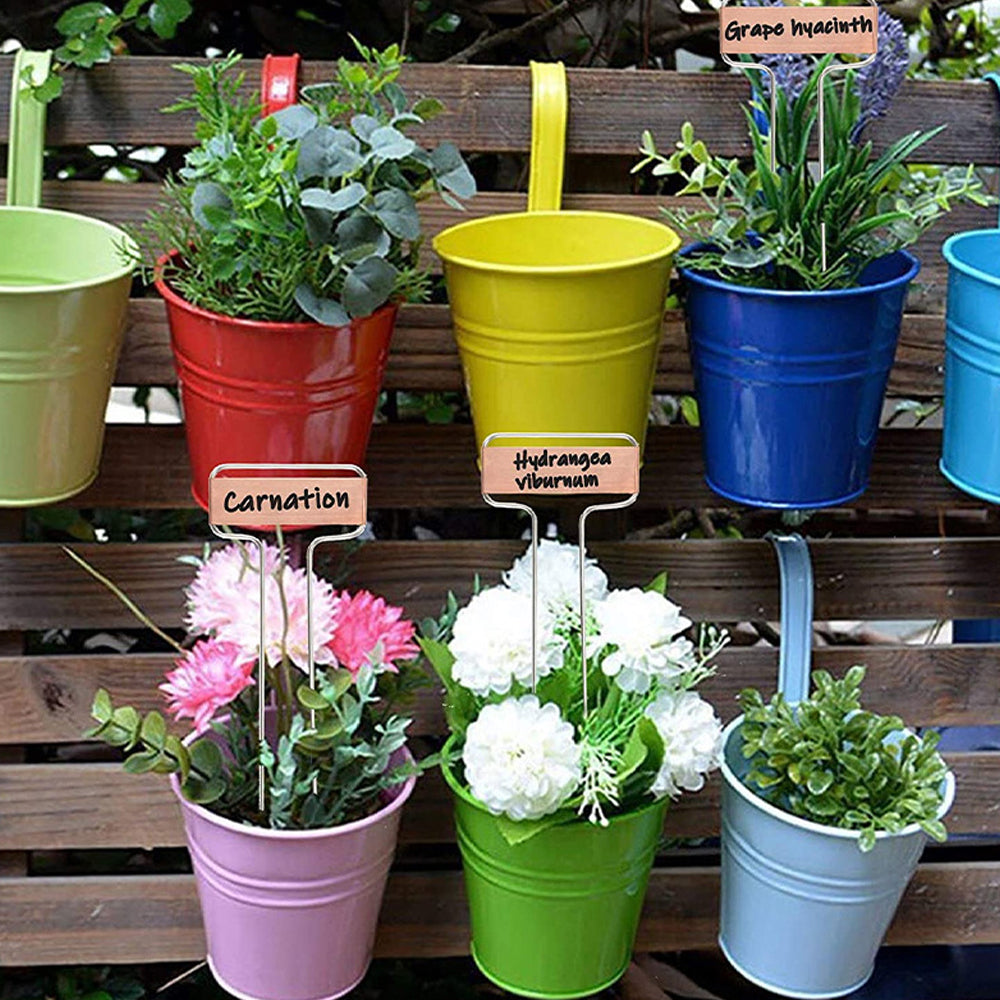 25Pcs Copper Metal Plant Tags Plant Labels Plant Nursery Tags