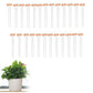 25Pcs Copper Metal Plant Tags Plant Labels Plant Nursery Tags