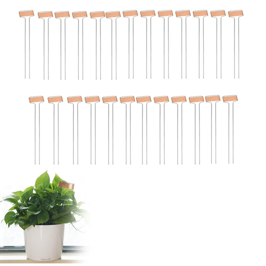 25Pcs Copper Metal Plant Tags Plant Labels Plant Nursery Tags
