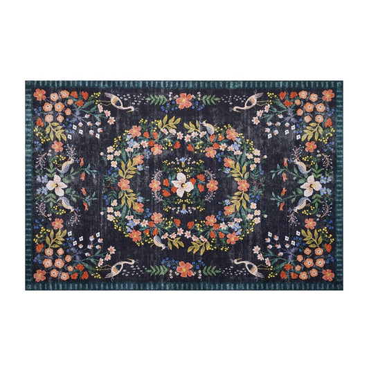 Home Flower Floor Mat Living Room Bedroom Indoor Floor Play Mat