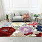 Home Flower Floor Mat Living Room Bedroom Indoor Floor Play Mat