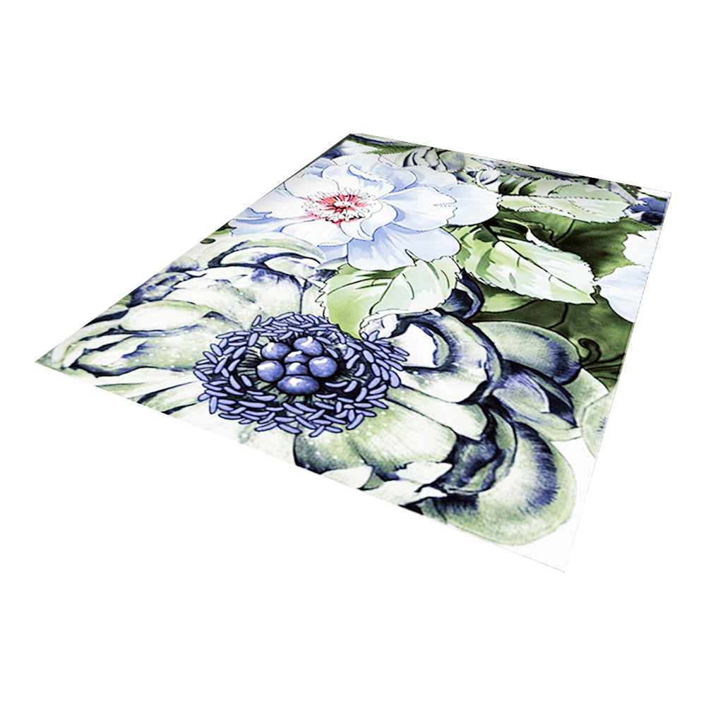 Home Flower Floor Mat Living Room Bedroom Indoor Floor Play Mat