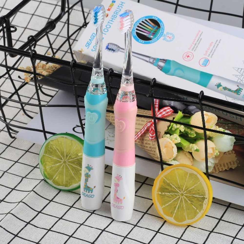 Kids Electric Toothbrush Sonic Toothbrush with Smart Timer