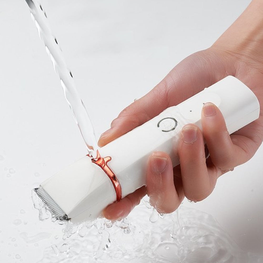 Portable Electric Bikini Trimmer Hair Removal Razor Body Shaver for Women