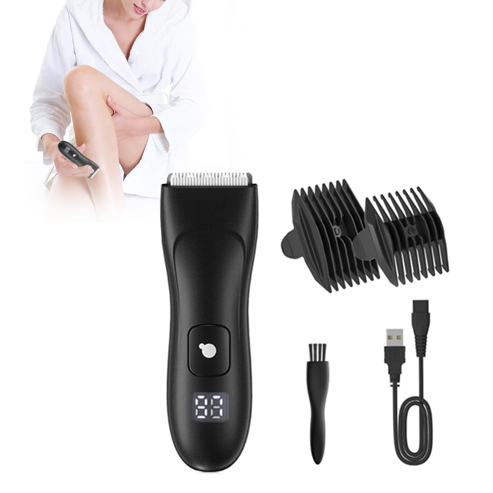 Portable Electric Bikini Trimmer Hair Removal Razor Body Shaver for Women