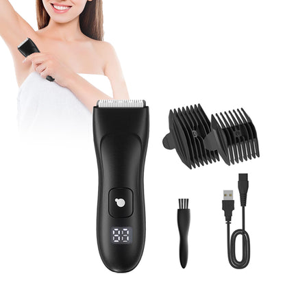 Portable Electric Bikini Trimmer Hair Removal Razor Body Shaver for Women