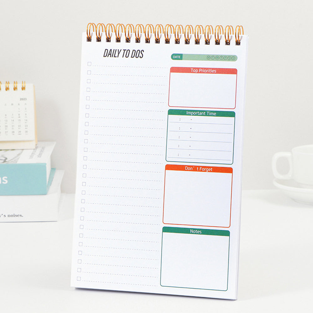 2Pcs 50sheets To Do List Planner Notepad