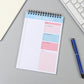 4Pcs Undated Daily Planner Notepad To-Do List Notepad