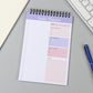 4Pcs Undated Daily Planner Notepad To-Do List Notepad